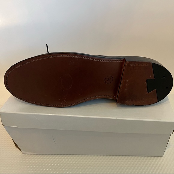 NEW Alden #8 Shell Cordovan Dover 8.5D #2938F Burgundy UNLINED Barrie - Picture 4 of 6